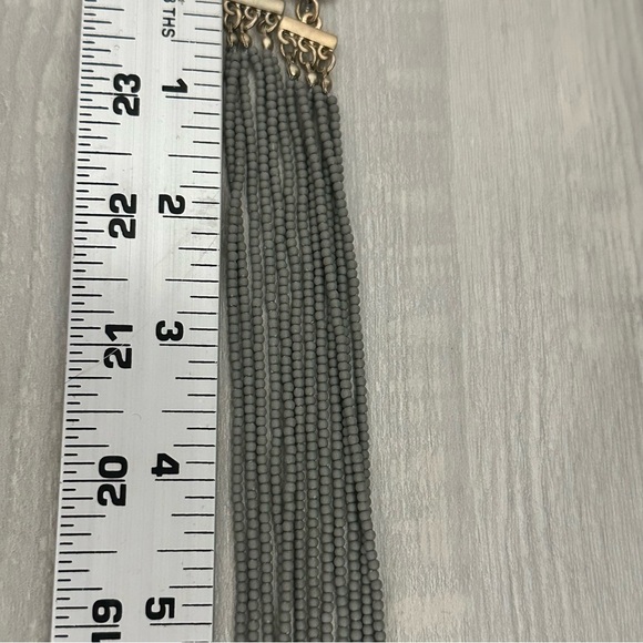 Premier Design Multi strand seed and barrel bead necklace - Picture 11 of 11